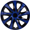 NRM KO252 - Copricerchi Draco CS 16", Set da 4, Colore: Nero/Blu