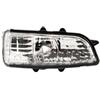 NOKRGQW Indicatori Retrovisori Per Volvo Per S60 Per S40 S80 Per C30 C70 Per V50 V70 Luce Specchietto Laterale Indicatore Di Direzione Porta Ala Specchio Retrovisore LAMPADA Freccia Retrovisore(Right passenge