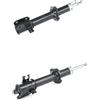 RIDEX 854S20482 2x Ammortizzatore Anteriore Anteriore Destra Anteriore Sinistra Compatibilità con OPEL AGILA A H00