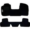 Auto Accessori Lupex | Set 4 Pezzi Tappetini Auto Compatibili con Multipla | Tappeti Sagomati in Moquette con Ricamo Lato Guida | Fondo Antiscivolo | Anteriori e Posteriori