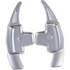 JYUTDW Paletta Del Cambio Al Volante Leve Del Cambio Al Volante Per Mercedes-Benz Per Classe A A180 A200 A220 A250 W176 2013-2015(Silver)