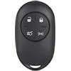 OTBEHUWJ Custodia Chiave Per Fiat 500E 500 EV 500X 500 Per E-Topolino 2020 2021 2022 2023 2024 Guscio Portachiavi Auto A 4 Pulsanti