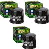 Hiflofiltro 3x Filtri olio Suzuki DL 650 XT A V-Strom ABS 2015 Hiflo HF138