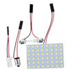 Gogogmee Plafoniera LED Pannello Lampada Auto LED Luce Bianca per Tetto Bagagliaio Versatile e Facile da Installare