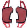 NNJIEUPO Palette Volante Compatibile con per Golf 7 per R-Line per GTI 2015 2016 2017 2018 2019 2020 Coppia di Palette Cambio Interne per Auto Estensione delle Palette del Cambio al Volante(Red)