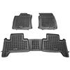MTM Tappetini Gomma per Toyota Land Cruiser J120 (Prado) 03.2003-2009 Design a Vaschetta, su Misura con Bordi Rialzati cod. 3D 5731
