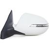 LIANGBAOS Specchio Retrovisore Esterni Per Auto Per KIA Per Sportage R 2011-2016 Retrovisore Esterno Specchietto Retrovisore Laterale Gruppo Specchietto Retrovisore 5/7/9 Pin(7pin Left White)
