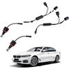 LICHENGTAI 2 pezzi H8 Angel Eyes compatibili con 1 E82 E87 3 E90 E92 5 E60 6 E63 X5 X6 X1 Z4 E70 E71 7000K LED Angel Eye Halo Light 003584ZIZ01A