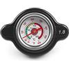 Generic Tappo Radiatore ad Alta Pressione 1,8 Bar 25,6 psi con Termometro per Honda, Yamaha, Kawasaki, Suzuki, Polaris Ranger, Husqvarna, Moto da Cross, KTM, ATV