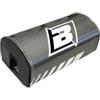 Blackbird Racing Paracolpi Manubrio Tapered Grigio per Tutte le Moto da fuoristrada Lunghezza 18 cm Resistente agli Urti e ai Danni, Made in italy