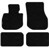 Kovvar Basic Tappetini auto per BMW X1 U11 | 2022-2026 | 4 pezzi | Feltro agugliato 5 mm | Versione: xDrive25e | xDrive30e | Moquette su misura | Antiscivolo | Bordo effetto nabuk | 1625 g/m²