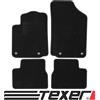 TEXER Tappetini in tessuto, adatti per Citroen C2 I, anno di costruzione 2003-2009, antracite
