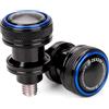 ZEXDDI adatto per CF&MOTO 450MT 650MT 700MT 800MT 700CLX 400NK 650NK 250NK 400GT 650TR-G Motocicletta M10 CNC Forcellone Bobine Slider Supporto Viti (blu)