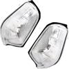 ZHANGWENLING Indicatori Nello Retrovisore Per VW Per Crafter 2006-2017 L + R E-Mark Coppia Sinistra + Destra Porta Specchio Ala Driver + Lato Passeggero Indicatore Lente Indicatore Di Direzione