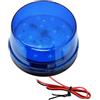 Cyrank Strobe Beacon, 12v LED Beacon Strobe Light Blue Luci Lampeggianti con Allarme Sonoro di Emergenza Per Camion Veicolo Bus