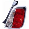 Generico PRASCO FT0304153 FANALE POSTERIORE DESTRO (LATO PASSEGGERO) SENZA PORTALAMPADA SPECIFICO PER 500 DAL 2007 AL 2015.