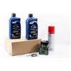 Gazoobike Kit di manutenzione cambio olio standard per GILERA Nexus 500 dal 2004 al 2014 - E.LF SCOOTER 4 MAXI CITY 5w40 2L