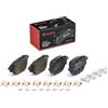Brembo - Prime - P 59 100 - Pastiglia Freno - Posteriore, set di 4 | Compatibile con: OPEL CORSA F, CORSA F Kasten/Schrägheck, PEUGEOT 2008 II