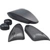 Unbekannt Indicatore di direzione Occhiali e fanale posteriore STR8 per MBK Nitro/YAMAHA AEROX (a partire dal 1999), Carbon Look