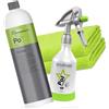 detailmate Set KochChemie Pol Star, detergente per tessuti, pelle e alcantararo, 1 l + detailmate Kwazar Mercury Super PRO+ Pol Star Edition 0,5 l + 2 panni in microfibra detailmate 320 e 550 GSM