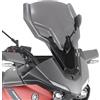 Generico Cupolino Moto Parabrezza Plexiglass JD9 TOURING Fume Chiaro COMPATIBILE CON YAMAHA TRACER 7 2020-2024