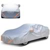 Generic Telo Copriauto Per Esterni Per Porsche Boxster 986(1996-2004) Telo Impermeabile, Traspirante, Antipolvere E Antigraffio Con Strisce Riflettenti E Cerniere Laterali