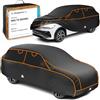 WALSER telo antigrandine per auto, Perma Protect SUV, prodotto Molto Buono* copertura per auto antigrandine, certificato dal TÜV Austria* telo protettivo idrorepellente Copriauto Misura 9 SUV/VAN nero
