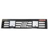 Generico Mascherina Grigia anteriore Radiatore Specifica per Panda 4x4 141 750 prodotte dal 1986 al 2003 + Fendinebbia Faretti a Led - 3555304 - GE01120-14113