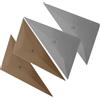 Sosoport Raschietto per Pellicole per Auto 4 Pezzi Set, Strumento Flessibile per Applicazione e Rimozione Pellicole Adesive Vetri Veicoli, Accessorio Auto per Wrapping e Colorazione
