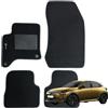 W-Parts Serie 4 TAPPETI - TAPPETINI in Moquette Neri per LANCIA YPSILON 2024-> IBRIDA