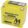 MOTOBATT Batteria MotoBatt MBTZ7S 12V 6,5Ah AGM Precaricata Sigillata ? Compatta, Senza Manutenzione, 114x70x107 mm per Scooter e Moto Leggere