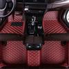 Muchkey Mhuchkey Tappetini Abitacolo Auto per BMW 1er 2er 3er 4er 5er 6er 7er X1 X2 X3 X4 X5 X6 Z4 M1 M2 M3 M4 M5 M6 I3 I8 IX3 Z3 Z4 Personalizzare Tappetino Rosso Vino