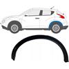 EasyParts Modanatura laterale parafango posteriore per Nissan Juke 2010-2019 / Sinistra