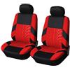 CTCYWLWAYZ Coprisedile auto Set Coprisedile Auto Universale Per Lancia Per Ypsilon(Sedile anteriore-Rosso)