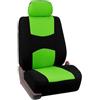 LEIFEIS Coprisedili Coprisedili Per Auto Coprisedili Universali Per Auto Coprisedili Per Auto (9 Colori) Coprisedile(Green (1 seat))