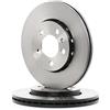 TRW 2x TRW Disco freno Anteriore Ø256mm Altezza: 37mm Spessore: 22mm Cerchio foro-Ø: 100mm ventilato DF2803 Compatibilità con VW Polo Hatchback 6R1, 6C1 Golf IV Hatchback 1J1 POLO 9N, SEAT