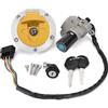 TINGYUS Blocchetto Accensione Per Ducati Per Monster 620 695 750 900 S2R 1000 748 916 996 998 Per Cagiva Per Mito 125 59820281A Interruttore di accensione Blocco sella Blocchetto Chiavi Moto