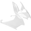 SRTYDCUR Compatibile Con Honda CRF1100L DCT Africa Twin 2024 2025 Moto Superiore Deflettori Del Vento Lato Parabrezza Parabrezza Pannello Di Copertura(Transparent)