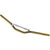 A-Pro Manubrio Alluminio Moto Scooter Cross Enduro Piega Alta diametro 22 mm Oro