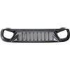FUNFOB Griglie anteriori radiatori Per Jeep Per Renegade Griglie 2016 2017 2018 Paraurti Anteriore Racing Air Grille Styling Accessori Esterni Parti Griglie anteriori(Nero opaco)