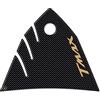 labelbike - Adesivo 3D Moto Codino Protezione e Decorazione in Resina compatibile con Yamaha Tmax 530 - Carbonio Oro