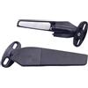 KAOUQWR 2 Pezzi Specchietto Retrovisore per Moto per Triumph Daytona 660 (Sport) 2024,Specchio Antivento Fisso per Moto Rotante Regolabile a 360°,C