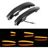 Hacreyatu Indicatori di direzione per Ford Kuga Escape EcoSport 2013-2018 | nello specchietto retrovisore (giallo(nero))