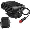 Uoqpty Sbrinatore Parabrezza, 30W Ventilatore Soffiante Plug-in, Macchina Sbrinatore Parabrezza Auto, per Camion Taxi Berlina Ghiaccio Neve Brina Mattina Freddo Viaggio Pendolarismo