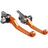 SCARXUSV Maniglia Leva Frizione Freno Per Beta RR 300 250 Per Xtrainer 300 2015-2022 RR RRS 350 400 430 450 498 500 2012-2022 Motorcykel Broms Kopplings Spakar(Arancia)