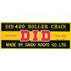 D.I.D DID CATENA STANDARD 530/108 CATENA APERTA CON CLIP CHIUSURA