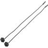 GLILAR Corda Scaffali Pacchi Compatibile con BMW per F20 F30 G20 F31 F34 F10 G30 F11 X3 F25 X4 I3 2 Pezzi di Cinghia per Ripiano del Bagagliaio Dell'auto Accessori per Auto