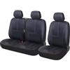 LEIFEIS Coprisedili Per furgone Per Opel Per Vivaro 1 + 2 Coprisedile auto in pelle PU Coprisedile