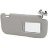 QILINGS Visiera Parasole Per Auto Per Toyota Per Auris Per Corolla 2007-13 Interni Visiera Parasole Con Specchio Grigio Beige Parasole Sinistra Destra Lato Passeggero Lato Passeggero Aletta Pantina Parasole(G