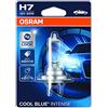 Osram Cool Blue Intense H7, Lampada Alogena per Proiettori Auto, 64210Cbi-01B, 12V Pkw, Blister Singolo (1 Pezzo)